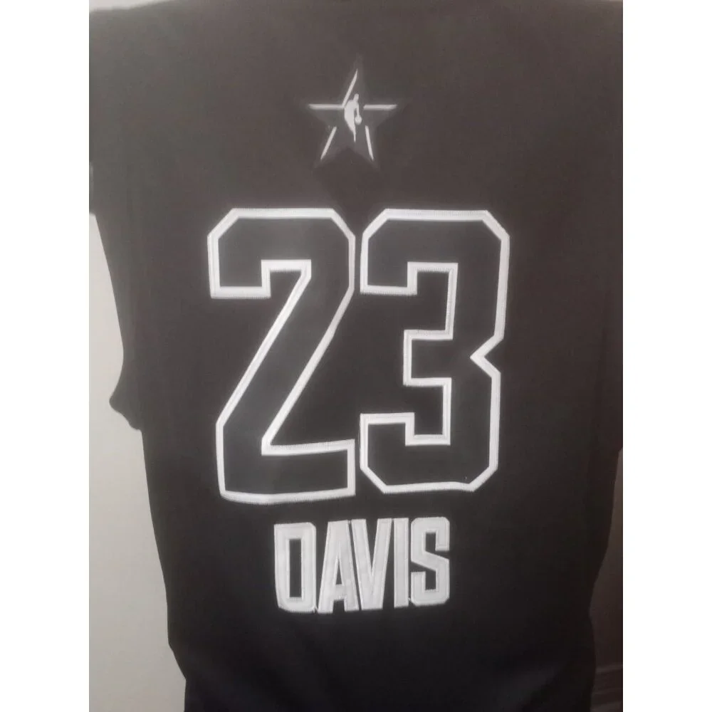 Anthony Davis Nike 2018 All Star Game Jersey Size 50 (Medium M) Swingman Black - Picture 8 of 10